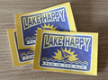 Lake Happy "Fun in the Sun" Blue & Yellow Sticker