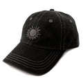 Lake Happy Cap Black Embroidered Logo