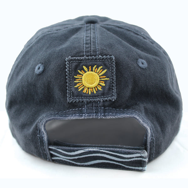 Lake Happy Logo Cap Dark Slate