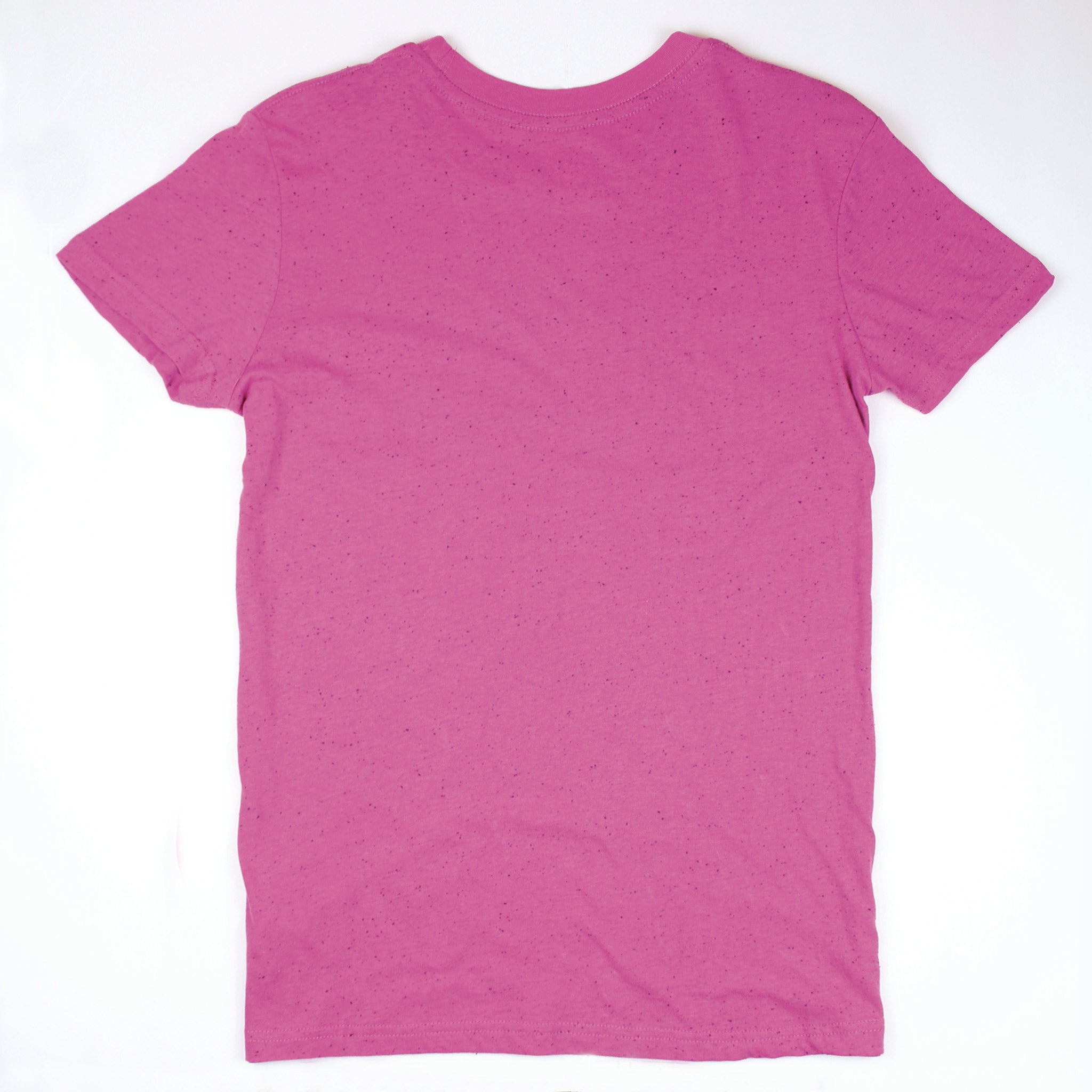 Lake Happy Short Sleeve Classic T-shirt Very Berry Script Logo Design